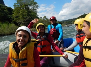 aventura en rafting